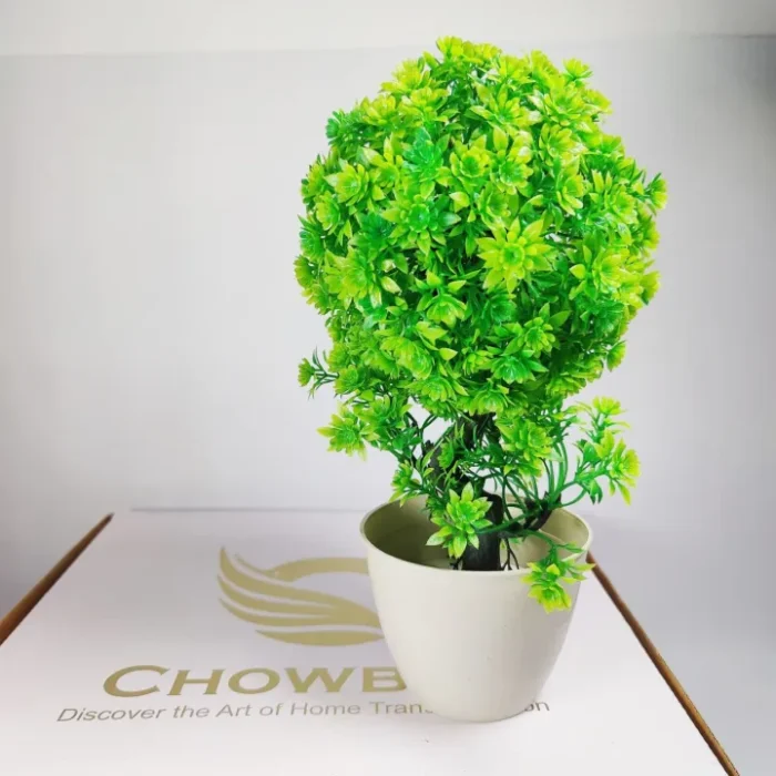Green Ball Shape Gola plant Artificial Flowers Decoration | Artificial Plants Ball for Home - Image 3