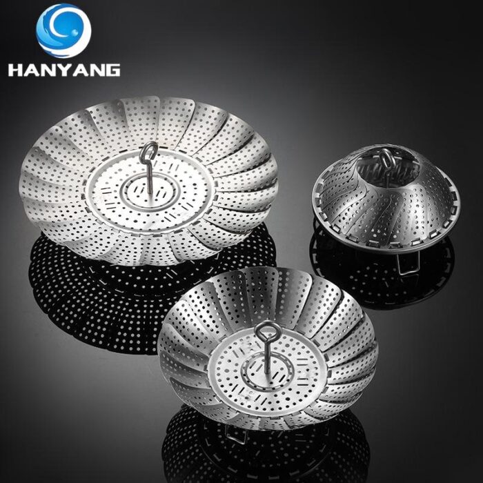 304 Stainless Steel Folding Steamer Tray Steam Rack Steam - Image 13