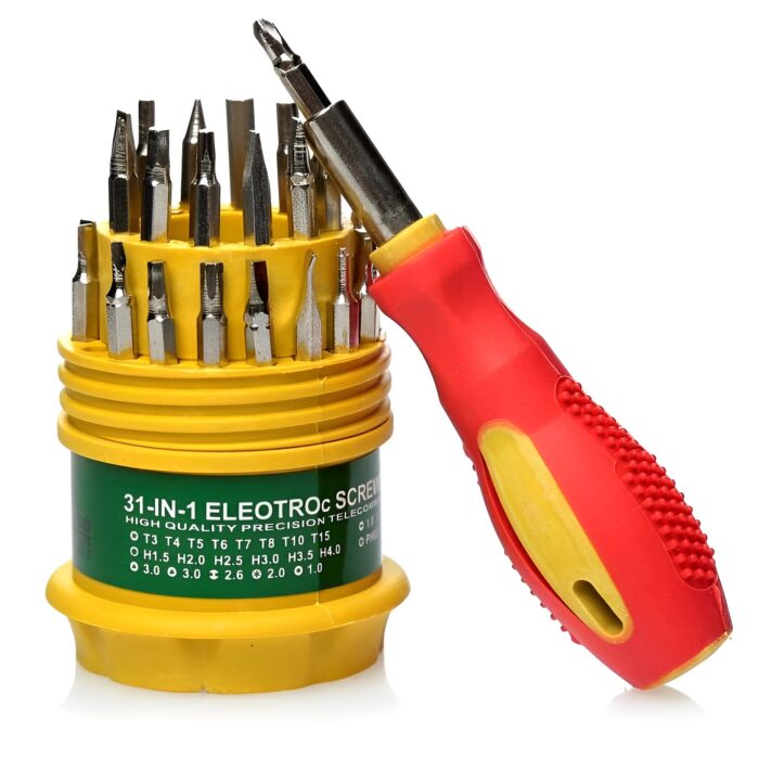 31 In 1 Multi-Functional Screw Driver Tool Kit For Mobiles And Small Products - Image 3