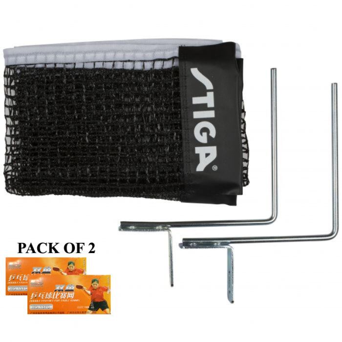 Pack of 2 Adjustable Easy Set-Up Table Tennis Ping-Pong Net Set - Image 9