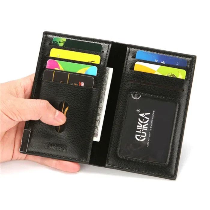 Men PU Leather Wallet Business Clutch Bag Multi Card Slot Credit Card Holder | Best Quality Wallet For Men - Image 9