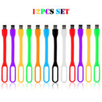 12Pcs Mini Portable USB LED Light Lamp For Power Bank Computer Notebook Laptop Reading - Image 7