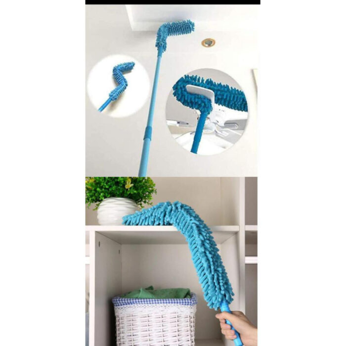 Multi-Functional Flexible Micro Fiber Duster With Telescopic Stainless Steel Handle - Image 7