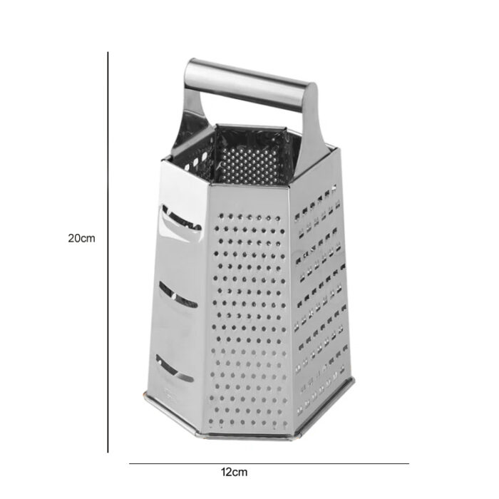 Eco-Friendly Multi-Purpose 6-Sided Stainless Steel Grater - Image 8