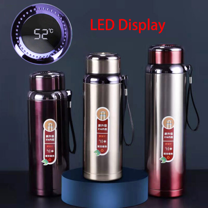 800ml High Quality Stainless Steel Thermos Vacuum Bottle - Image 3