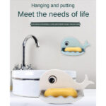 Pack Of 3 Fish-Shaped Double-Layer Adhesive Waterproof Soap Bar Holder Stand Rack For Bathroom, Shower, And Kitchen Walls - Image 10