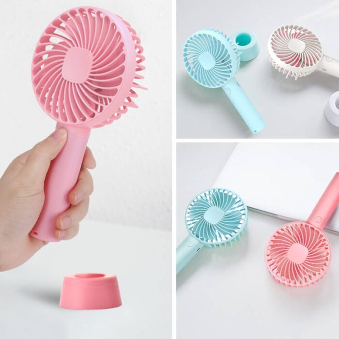 SS-2 Mini Portable Rechargeable Handheld Fan For Indoor And Outdoor Use - Image 11