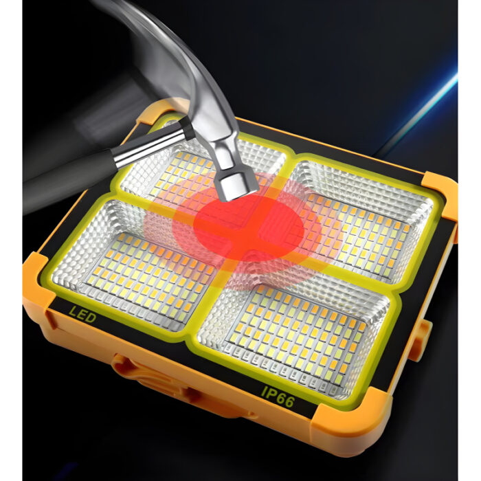 X8 Multifunctional Portable 1000W Solar LED Street Light High-Quality Rechargeable Off-Grid Private Lighting Solution - Image 6