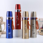 800ml Stylish Double Layer Stainless Steel Thermos Vacuum Insulated Bottle - Image 10