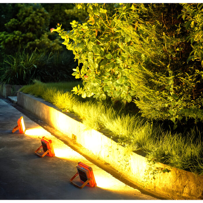 X8 Multifunctional Portable 1000W Solar LED Street Light High-Quality Rechargeable Off-Grid Private Lighting Solution - Image 2