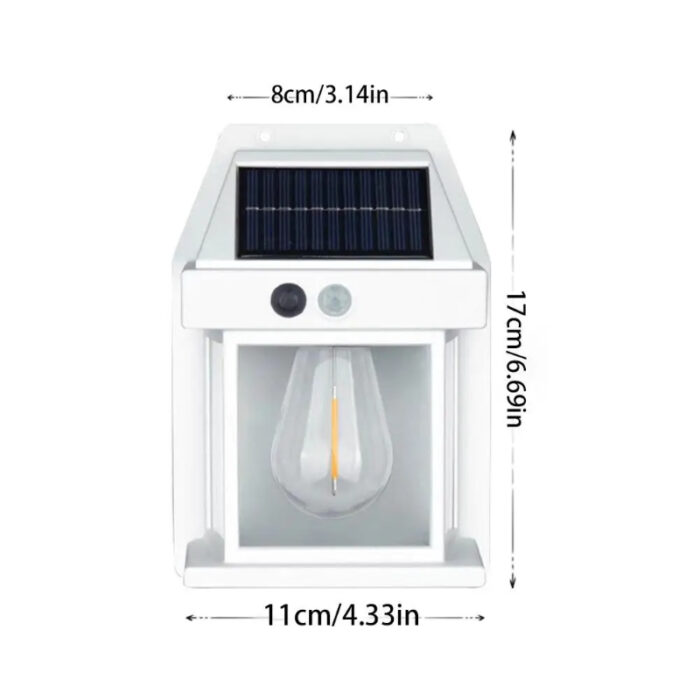 BK-888 Mini Waterproof Solar Interaction Wall Lamp With Motion Sensor Security Light, Featuring 3 Lighting Levels - Image 14