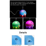 160ml Mini Turtle LED Air Humidifier With 7 Color Changing Light - Image 18