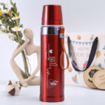 800ml Stylish Double Layer Stainless Steel Thermos Vacuum Insulated Bottle - Image 5