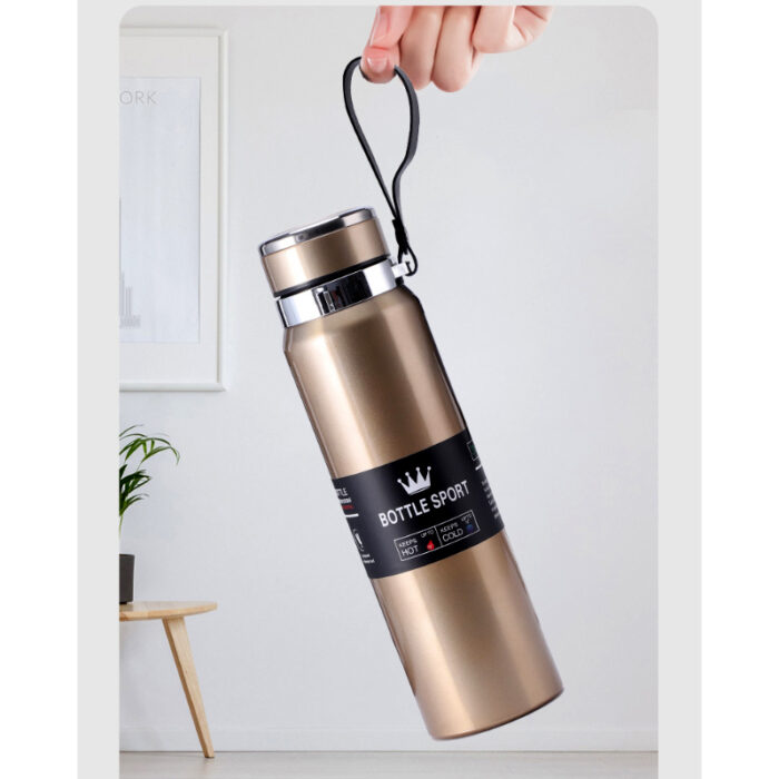 1000ml Large Capacity Stainless Steel Vacuum Flask Hot And Cold Water Bottle - Image 6