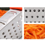 4 Sided 9 Inches Multi-Purpose Stainless-Steel Grater - Image 3