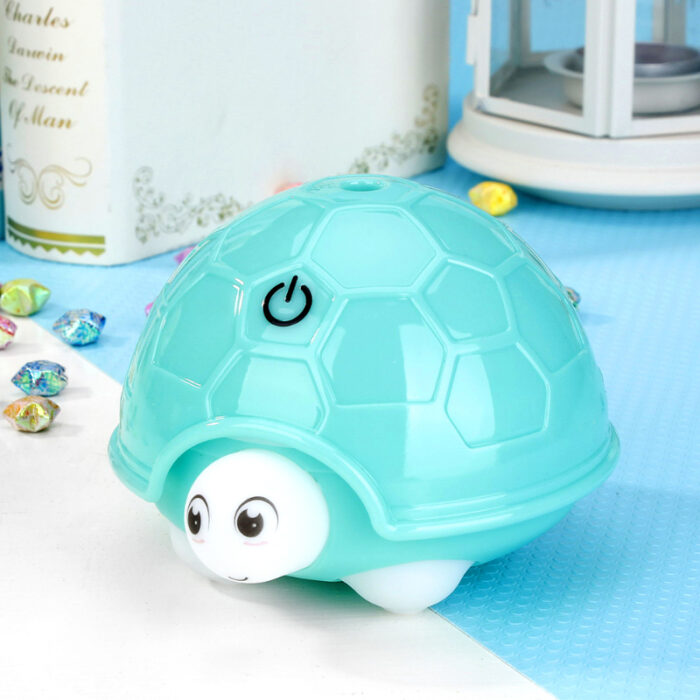 160ml Mini Turtle LED Air Humidifier With 7 Color Changing Light - Image 5