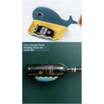 Pack Of 3 Fish-Shaped Double-Layer Adhesive Waterproof Soap Bar Holder Stand Rack For Bathroom, Shower, And Kitchen Walls - Image 5