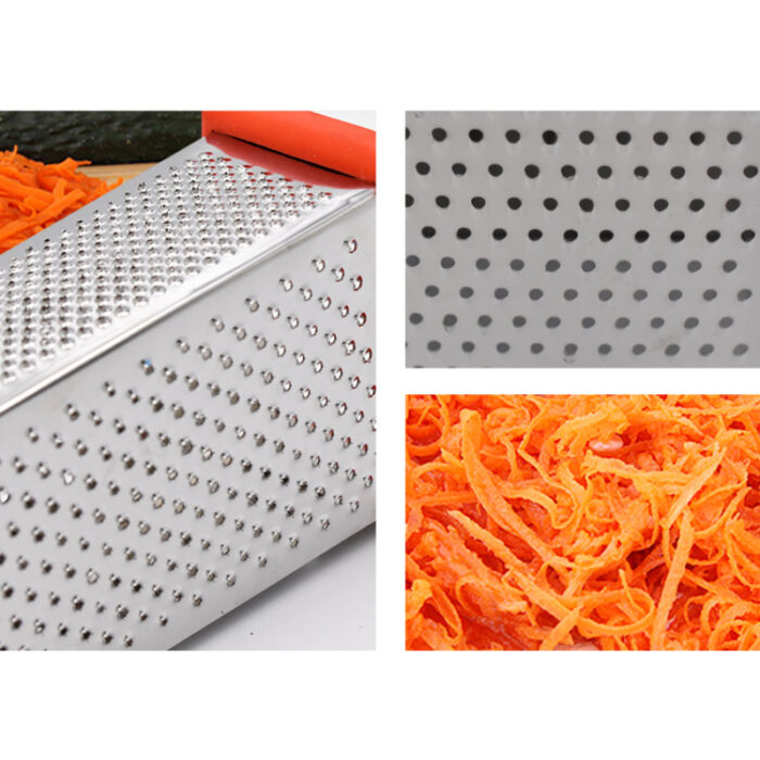 4 Sided 9 Inches Multi-Purpose Stainless-Steel Grater - Image 4