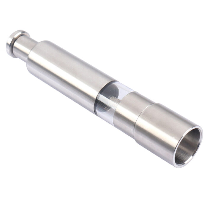 One Handed Operation Thumb Push High Quality Stainless Steel Spice Grinder - Image 13