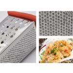 4 Sided 9 Inches Multi-Purpose Stainless-Steel Grater - Image 5