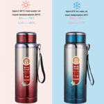 800ml High Quality Stainless Steel Thermos Vacuum Bottle - Image 17