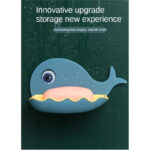 Pack Of 3 Fish-Shaped Double-Layer Adhesive Waterproof Soap Bar Holder Stand Rack For Bathroom, Shower, And Kitchen Walls - Image 7