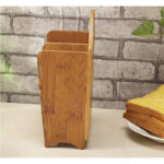 Kitchen Wooden Mini Spoon Holder And Bamboo Chopstick Basket - Image 8