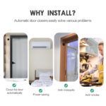 Multi-Functional High Quality Punch-Free Automatic Sensor Door Closer - Image 7