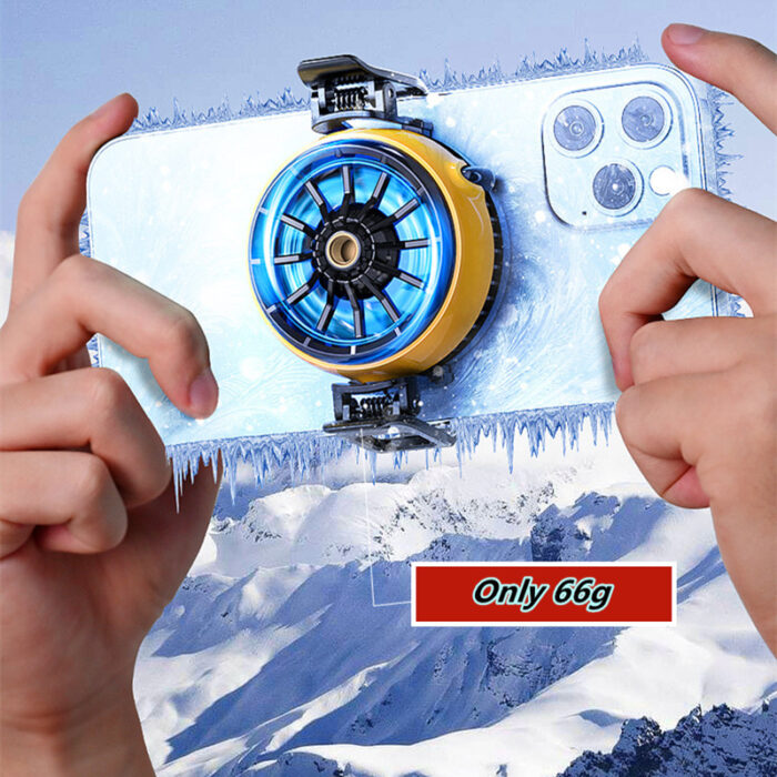 DLA6 Mobile Phone Radiator Semiconductor Backclip Cooling Fan - Image 1