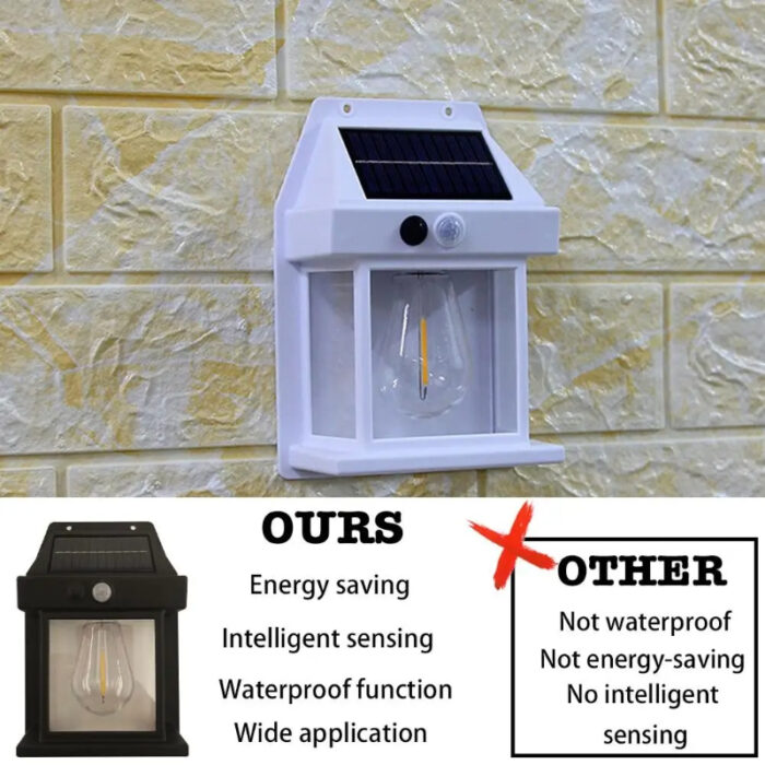 BK-888 Mini Waterproof Solar Interaction Wall Lamp With Motion Sensor Security Light, Featuring 3 Lighting Levels - Image 7
