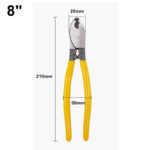 Multi-Functional 8"/200MM Heavy Duty Chrome Vanadium Steel Cable Cutter - Image 7