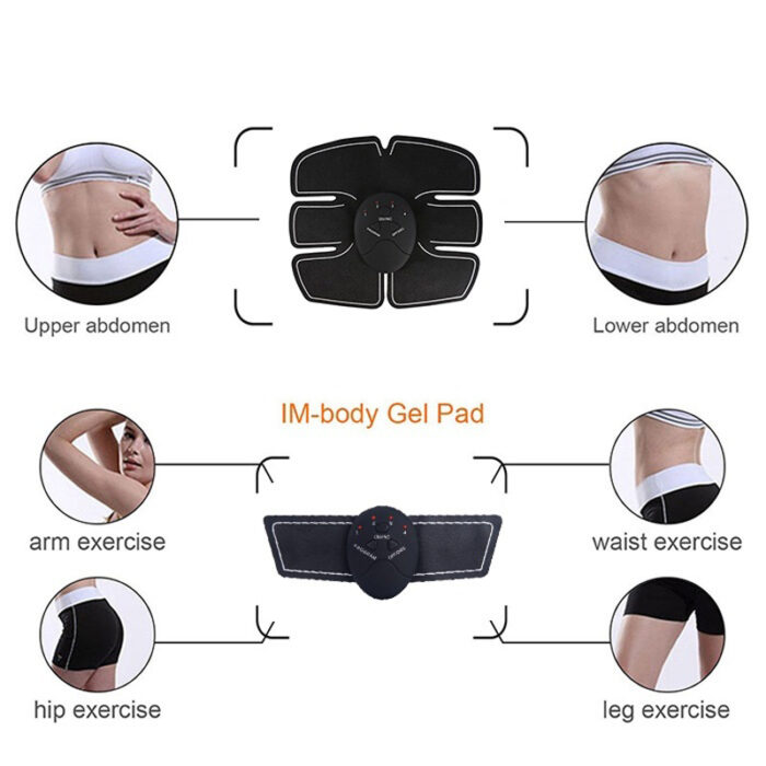 Ems Multi-Purpose Fitness Abdominal Muscle Trainer Home Electric Belly Exercises Machine - Image 8