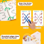 Reusable Magic Pen Control Workbook Set For Kids - Mastering Lines, Shapes, And Patterns In Handwriting And Drawing - Image 4