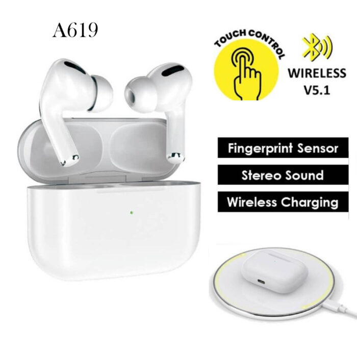 A619 Aspor BT 5.0 Hifi Sound Earbuds With Wireless Charging - Image 9