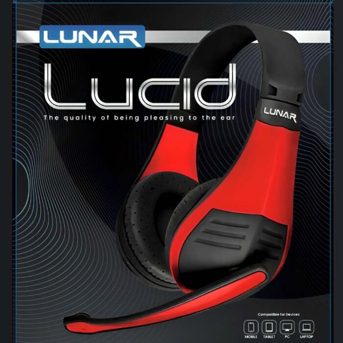 Lunar Lucid TY-230 Headset – Premium Audio for Mobile and PC – Comfortable and Stylish Design - Image 2