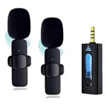 K35 High Quality Wireless Dual Microphone For Mobile Phone And Camera - Image 8