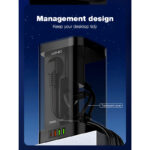 LDNIO SEW 4485 Multifunctional Smart Tower Power Strip with 2500W Surge Protection and Wireless Charging - Image 6