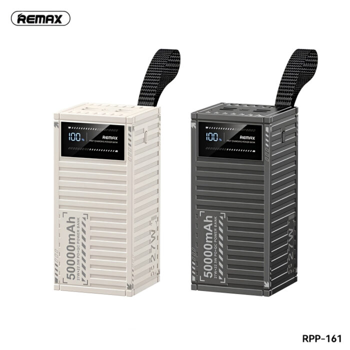 REMAX RPP-161 Container Series 50000mAh PD QC Fast Charging LED Display Powerbank - Image 5