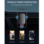 LDNIO MG10 Universal 360° Gravity Car Mount - Auto Lock & Release Phone Holder with Non-Slip Clamp - Image 9