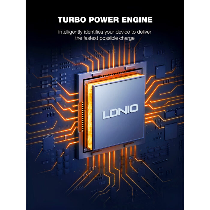 LDNIO SEW 4485 Multifunctional Smart Tower Power Strip with 2500W Surge Protection and Wireless Charging - Image 14