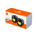 Kisonli A-202 Compact Stereo USB 2.0 PC Speakers with Deep Bass and AUX Input - Image 2