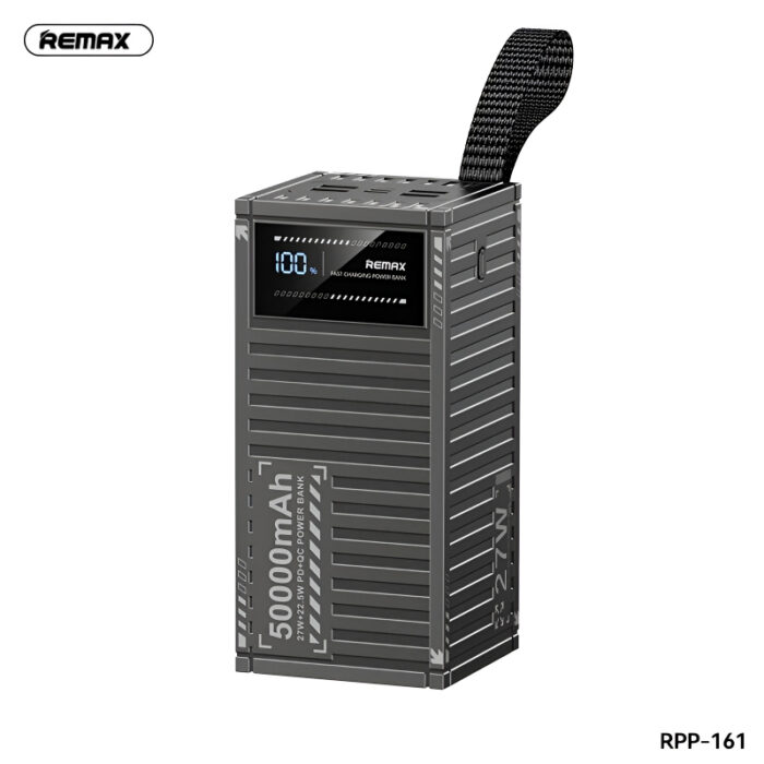 REMAX RPP-161 Container Series 50000mAh PD QC Fast Charging LED Display Powerbank - Image 1