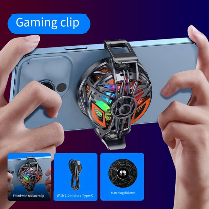 GT31 Semiconductor Magnetic Mobile Cooling Fan With Real Instant Refrigeration Technology - Image 15