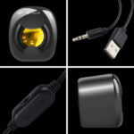 Kisonli A-202 Compact Stereo USB 2.0 PC Speakers with Deep Bass and AUX Input - Image 3