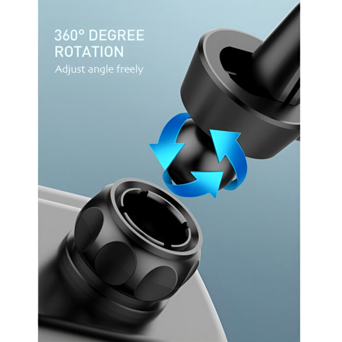 LDNIO MG10 Universal 360° Gravity Car Mount - Auto Lock & Release Phone Holder with Non-Slip Clamp - Image 3