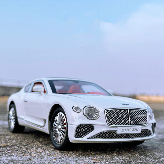 Continental GT Car Alloy Luxy Model Diecasts Metal High Simulation Sound and Light Car - Image 1