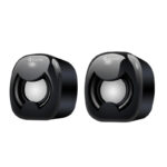 Kisonli A-202 Compact Stereo USB 2.0 PC Speakers with Deep Bass and AUX Input - Image 4