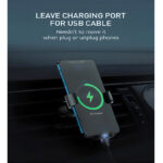 LDNIO MG10 Universal 360° Gravity Car Mount - Auto Lock & Release Phone Holder with Non-Slip Clamp - Image 4