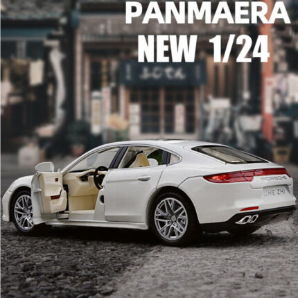 Panamera Alloy Model Diecasts Vehicles With Sound Light Pull Back Car