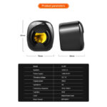 Kisonli A-202 Compact Stereo USB 2.0 PC Speakers with Deep Bass and AUX Input - Image 6